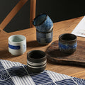 Japanese retro ceramic mug - perfect for office afternoon tea, milk, coffee, or cold beverages - ideal for restaurants and home use