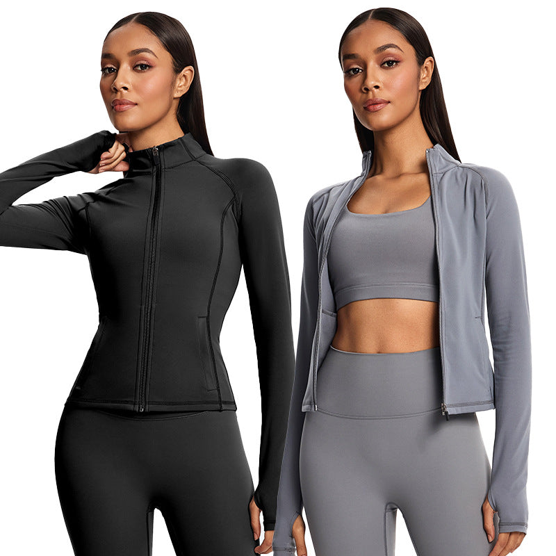Eco-friendly & renewable fabric cross-border yoga set: high-elasticity, figure-hugging, back-smoothing yoga bra & running fitness apparel for women