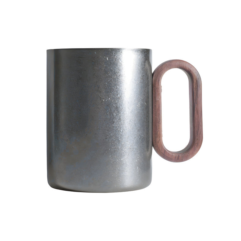 304 stainless steel cup food grade water cup travel household cup with handle cup logo personalized