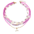 Wholesale seashell necklaces - cross-border jewelry, ethnic-inspired accessories, niche & high-end, light luxury rice bead choker necklace for women