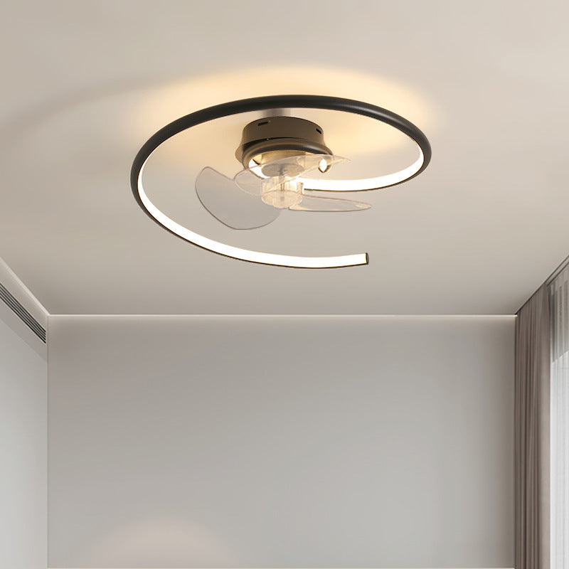 [Strict Selection] Bedroom Light Fan Ceiling Light 2023 New Fan Light Master Bedroom Light Modern Simple Lamps
