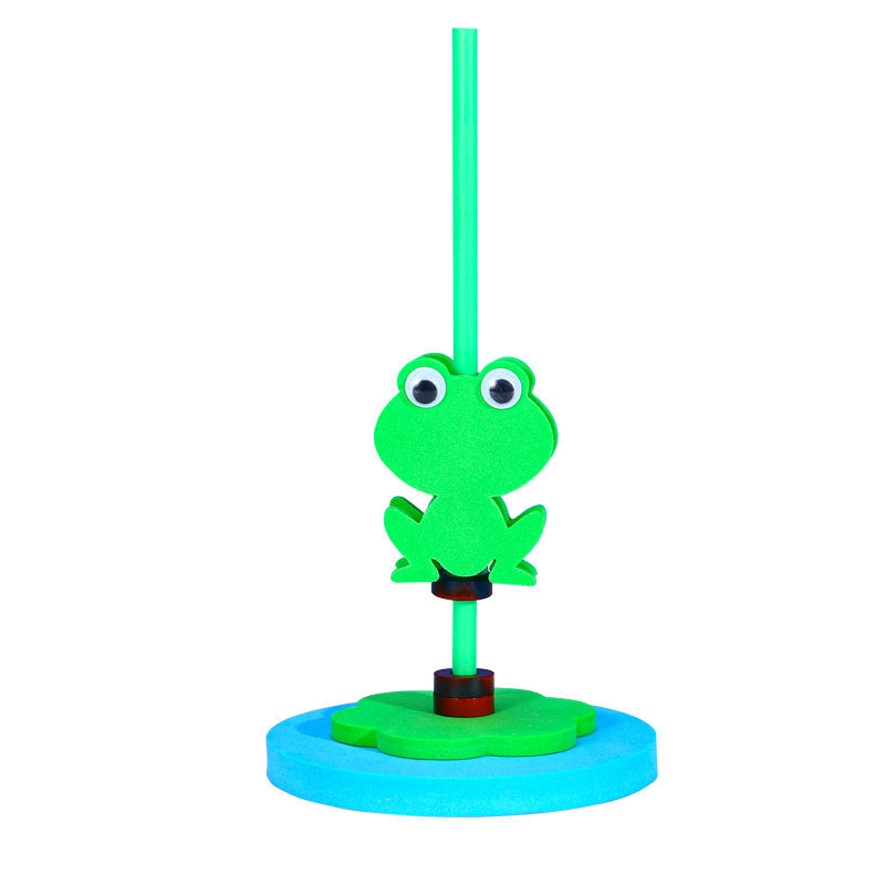 Frontier of science and education children's gifts handmade magnets frog jumping primary school students science experiment equipment set gift box