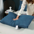 Pillow core pillow hotel pillow core household neck pillow hilton style feather velvet dormitory dropshipping factory
