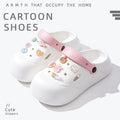 Women's high heel platform clogs - new anti-slip beach sandals & slippers for women - summer outdoor wear