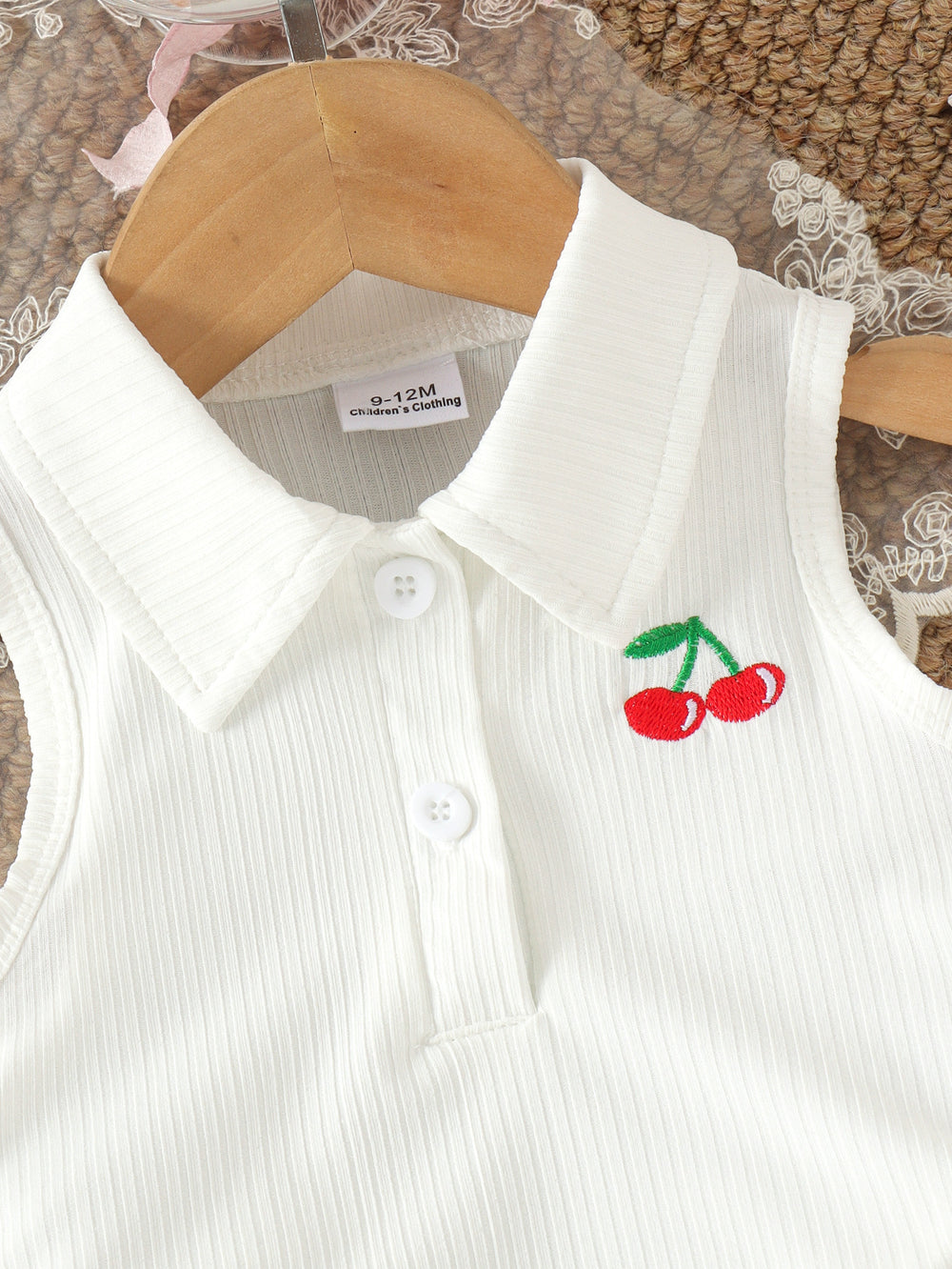 Kids clothing cross-border exclusive for european and american girls new arrival kids white vest + blue skirt