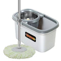 New thickened mopping bucket, rotating mop bucket, hand-free floor mop, household mop, lazy spin-drying artifact wholesale