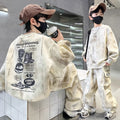 Boys' fall outfit set : new trendy streetwear style, kids' workwear, big kids' spring/autumn sweatshirt tracksuit