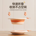 New arrivalkids cartoon foldable washbasin newborn baby essential foot washing butt special vertical material small basin
