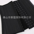 Amazon cross-border new arrival 25 steel frame latex body shaping garment sports corset waist tightening latex rubber corset