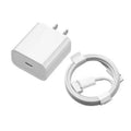 Suitable for apple 14 charging head pd20w mobile phone fast charging head iphone15 charger head 30w set data cable