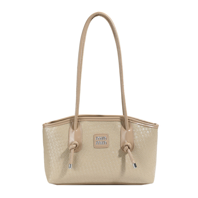 Bag women's Korean version of high-end underarm bag 2025 summer new niche tote bag simple casual fashion shoulder bag