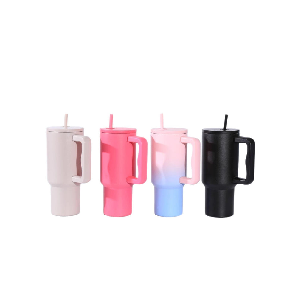 New 3rd generation 30oz ice tumbler with 304 stainless steel handle, insulated mug with convenient straw, car cup, stylish multi-color options