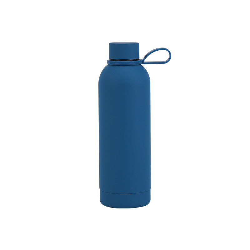 new arrival 304 stainless steel thermos cup large capacity double-layer vacuum small mouth bottle portable car sports water cup
