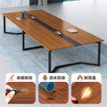 Conference table long table casual modern negotiation table workbench large bench table conference room office desk and chair combination