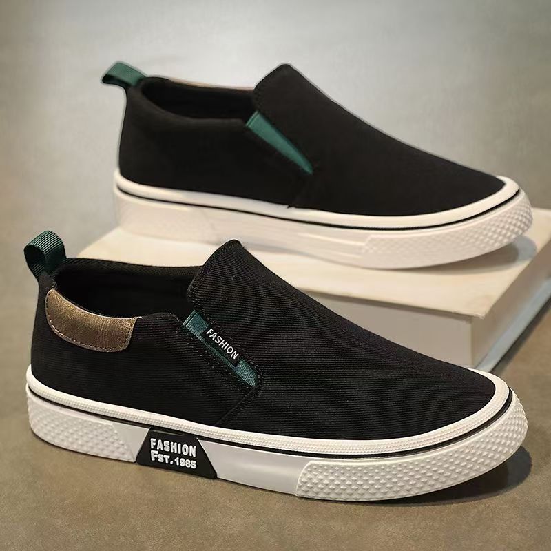 Men's canvas sneakers - spring/summer 2026 new collection - athletic skate shoes for men, youth casual, versatile, soft sole, lightweight canvas shoes