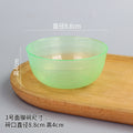 Bowl no. 3 translucent green