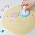 Cookie cutter alphabet number symbol stencil - fondant baking, ultra-light clay diy printing press mold