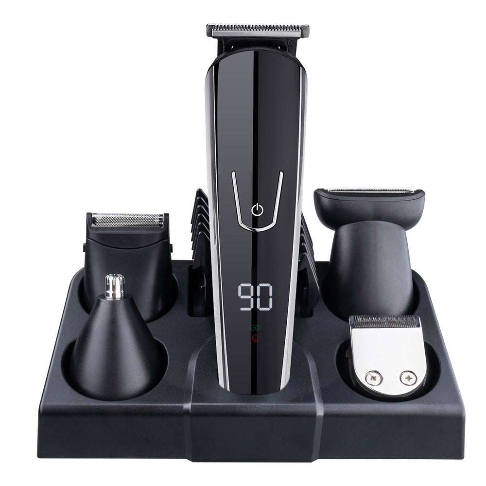 5-in-1 multifunctional electric hair clipper kit for home use - cross-border wholesale beard trimmer & hair clipper