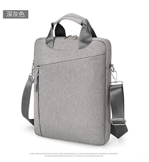 New fashion computer bag trendy handbag large capacity leisure file bag office business briefcase backpack men