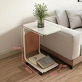 Bedside table movable storage rack bedroom bedside table for home living room coffee table trolley sofa side table small table