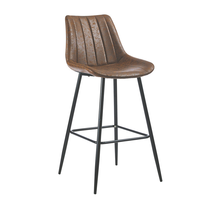 Bar stool exportnordiccasual high stool classy backrest bar chair front desk reception high stool adjustable chair