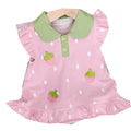 Summer chic baby rompers infant clothes summer outfits girl full month hundred days princess bodysuit summer dress