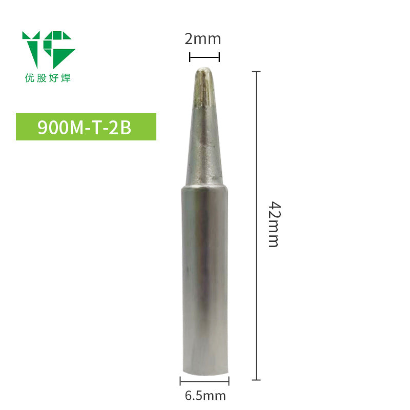 936 matte soldering iron head lead-free soldering table soldering iron nozzle frosted chrome iron head 60w internal heating 900M Luo iron head customization