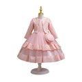 European and american new style three-piece set: children's formal dress, wedding dress, princess dress, flower girl dress, girl's dress