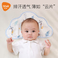 Newborn cloud pillow - breathable summer pillow with sweat-absorbing ice silk cover