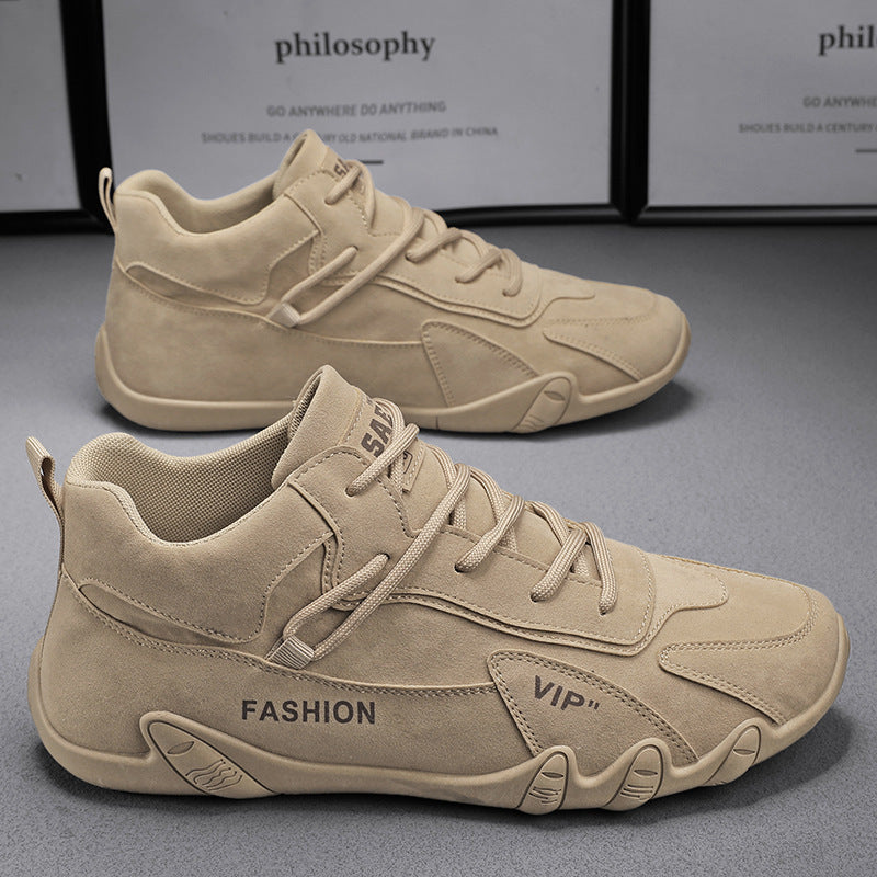 New spring/autumn men's work safety shoes - anti-slip construction boots, outdoor casual sneakers, trendy athletic shoes