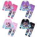 witcher squad two-piece set: 3d printed kids' outfit, long sleeve and pants set for mid-to-large children