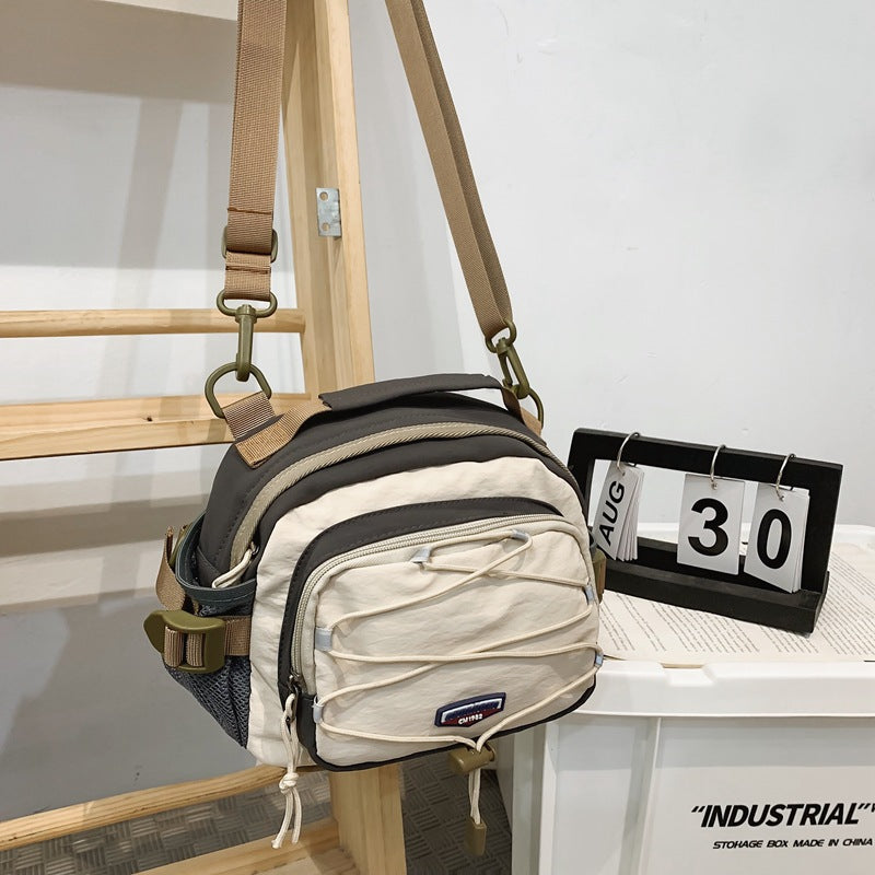 Foreign trade niche casual backpack women's fashion outdoor sports messenger bag Korean version mini lightweight travel backpack