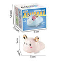 Electric brush sliding shock car puzzle cartoon avoidance car sensor avoid obstacles learn to crawl baby kids toy
