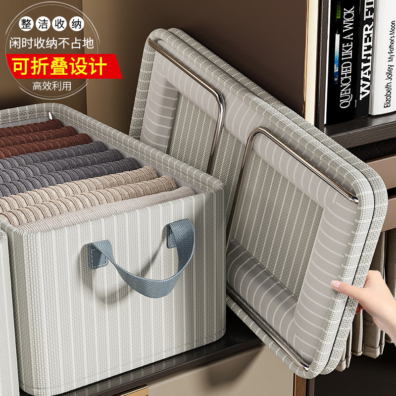 Stackable storage boxes Clothing stores display and organize wall-mounted bathrooms, dormitories, and clothing-packed artifacts wholesale