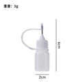 Dispensing bottle, needle bottle, pinhole bottle, tattoo pigment oil injection bottle, soft fat caulking glue bottle, squeezable pointed mouth bottle