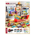 Giant double-track ejection toy boat for kids - perfect new year's gift for boys ages 3-6! features 6 alloy cars and a popular design