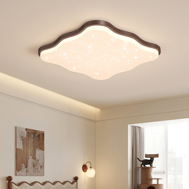 [Strict Selection] Bedroom Light Main Light Cream Wind Zhongshan Lighting Simple Modern Children's Room Light Eye Protection Ceiling Light