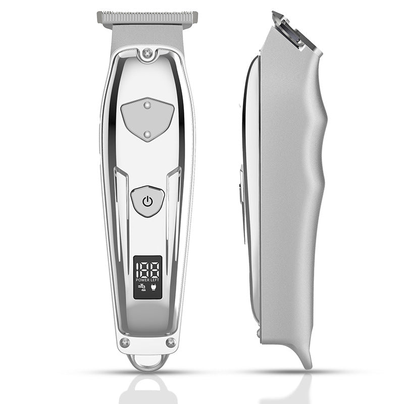 Electric clipper hairdressing electric hairdressing clipper oil head engraving clipper shaved head knife for homewaterproof
