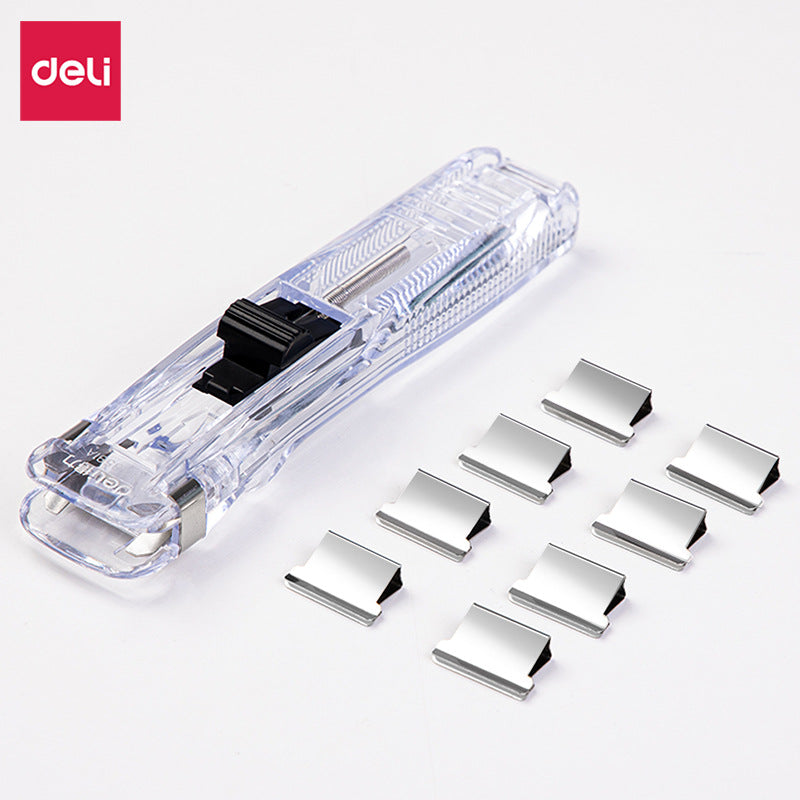 Deli 8591 Metal Push Clip Binding Machine Spare Supplementary Clip Push Clip Paper Clip Clip Set Wholesale