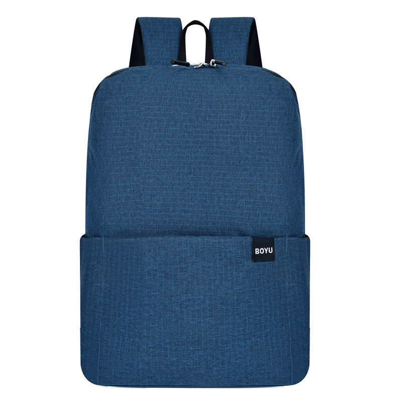 Processing custom logo backpack colorful travel bag men's and women's lightweight sports backpack campus size book bag