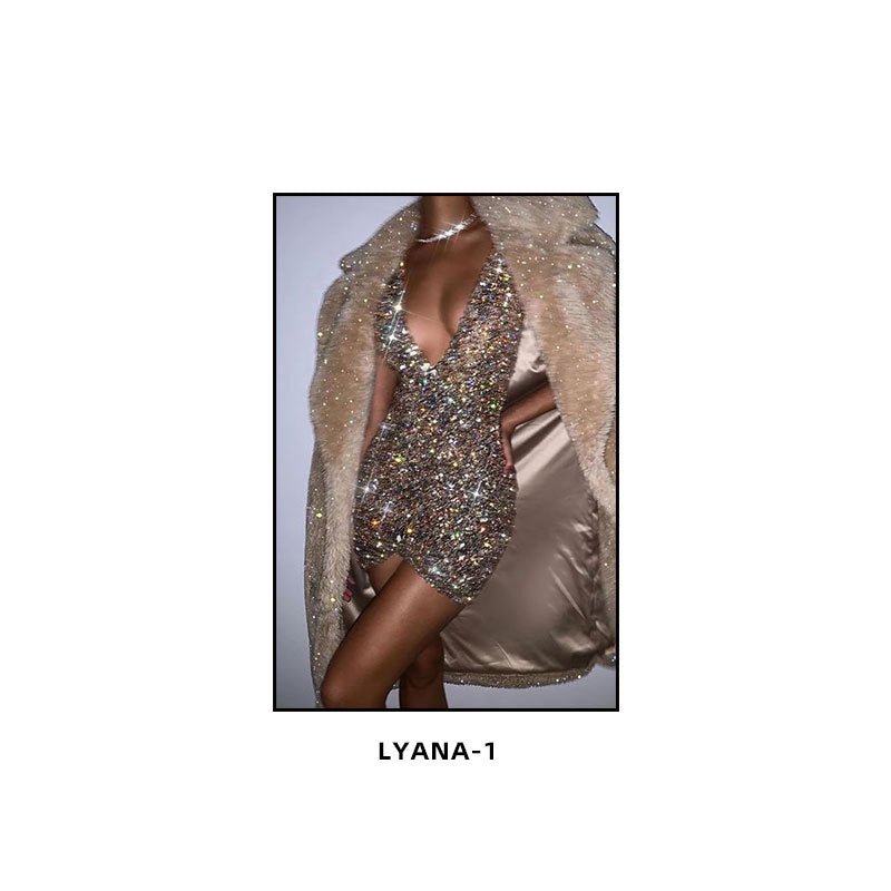 Advanced beauty salon decorative painting modern medical beauty plastic surgery front desk entrance corridor wall painting light luxury flash diamond hanging painting