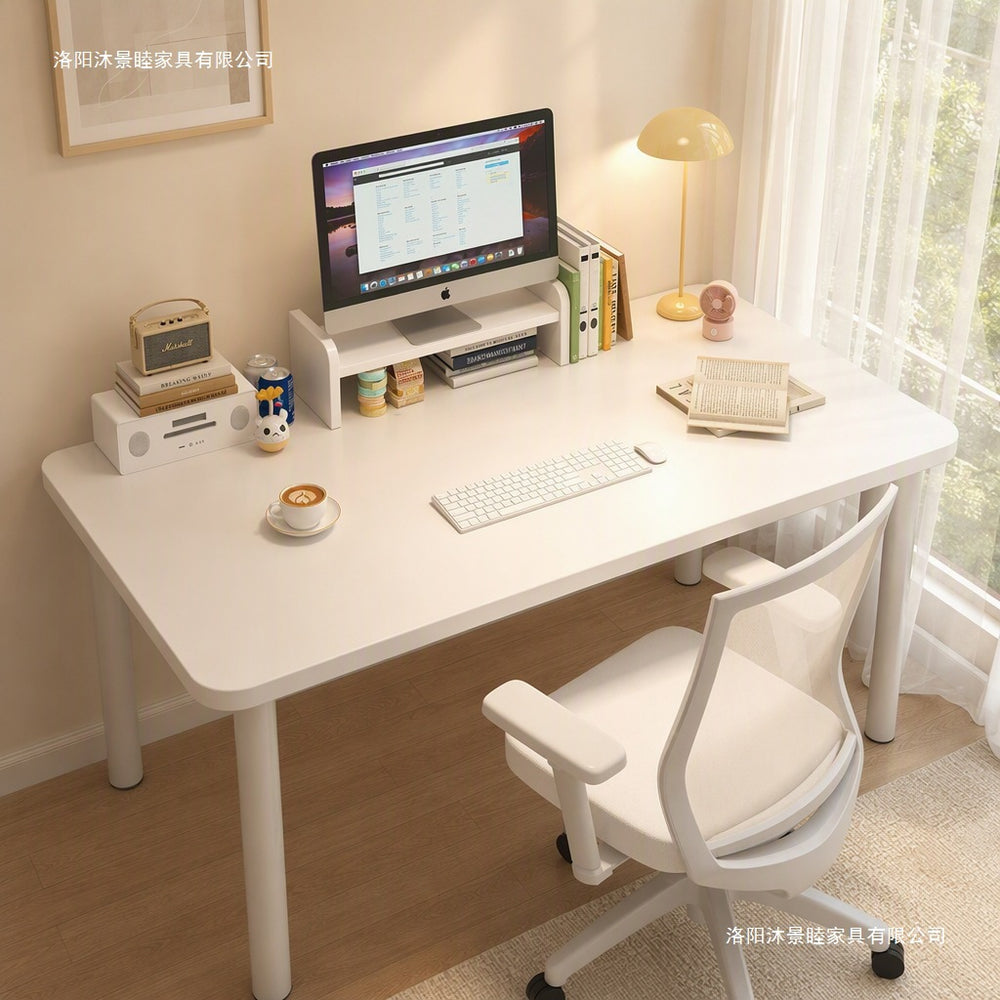 Computer desk desktop desk student for home writing office desk simple rental house desk large white desk dressing table