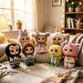 Adorable plushie diaries: nine animal plush doll outfit ideas – each outfit hides a healing little one