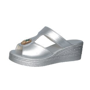 summer new arrival: plus-size wedge heel slippers for women (sizes 35-43). wholesale available. dropshipping to  and