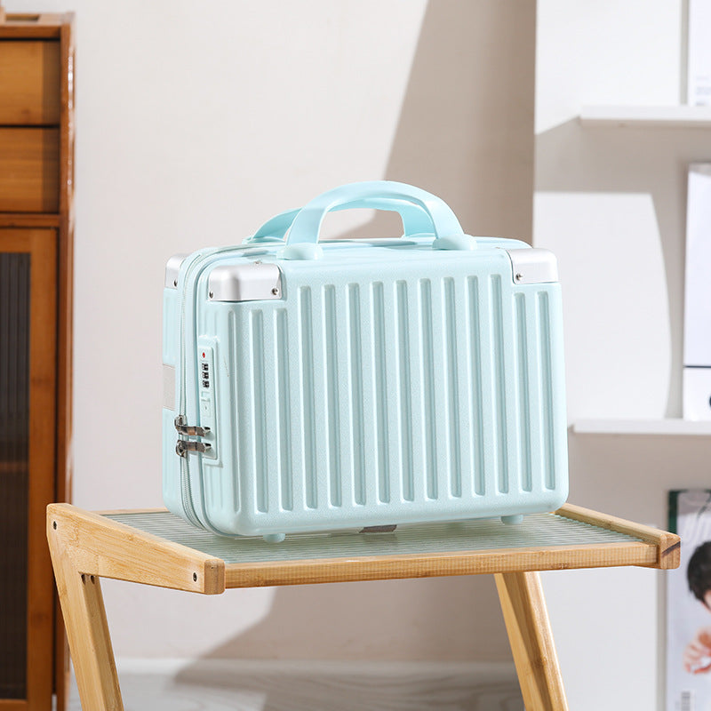 New Password Suitcase Men's and Women's Gift Box 14 Inch Mini Cute Cosmetic Case Suitcase Storage Box