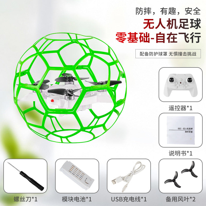 20mm football drone aircraft - specifically designed for youth competitions, elementary school education, anti-collision remote control aircraft for kids