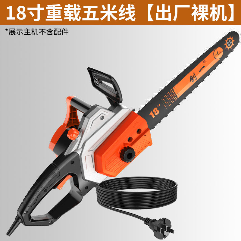 Chuangyi electric chain saw multi-functional for home saw firewood 16inch saw wood electric saw chain saw 220v electric saw logging saw