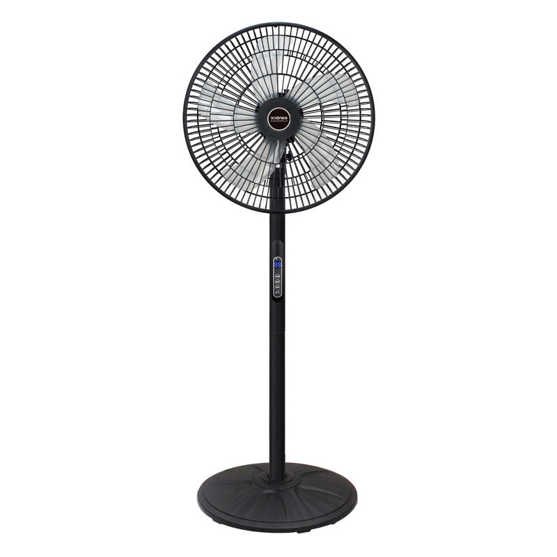 Remote control electric fan, 16-inch, 8-speed, high airflow, with timer and remote, home floor fan, 110v, cross-border wholesale gift