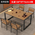 Long table + four b-style chairs