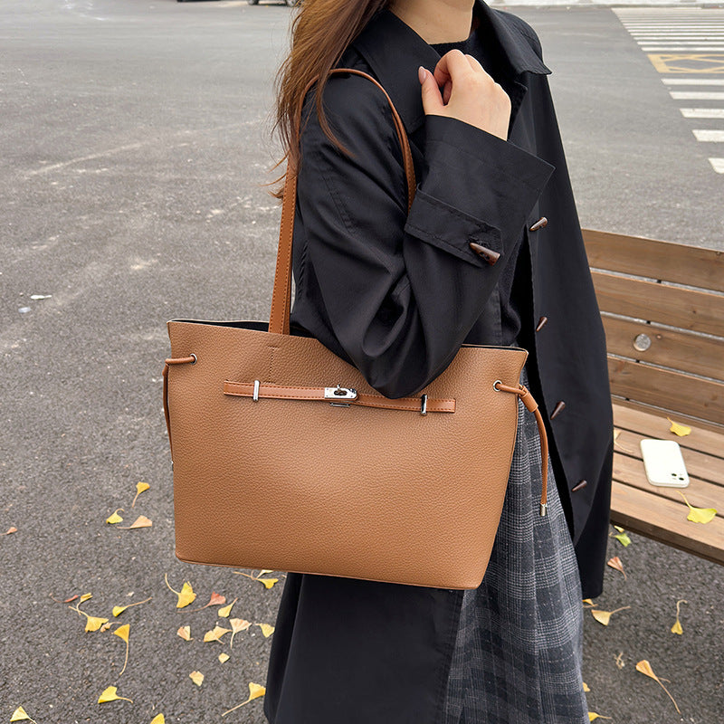 Fashioneasiest for match large capacity shoulder bag high quality trendy underarm bag 2025work clothing high value underarm bag